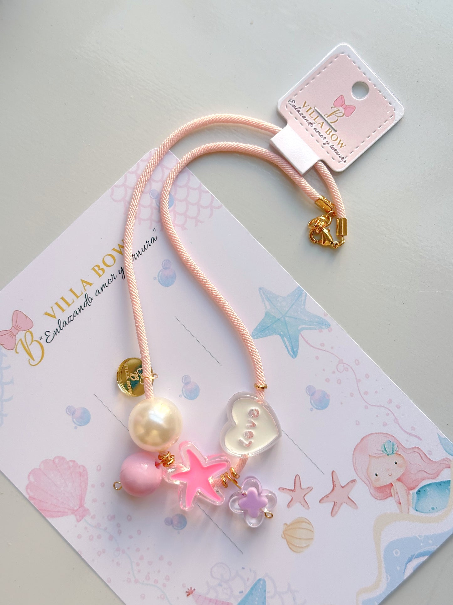 Collar star Love